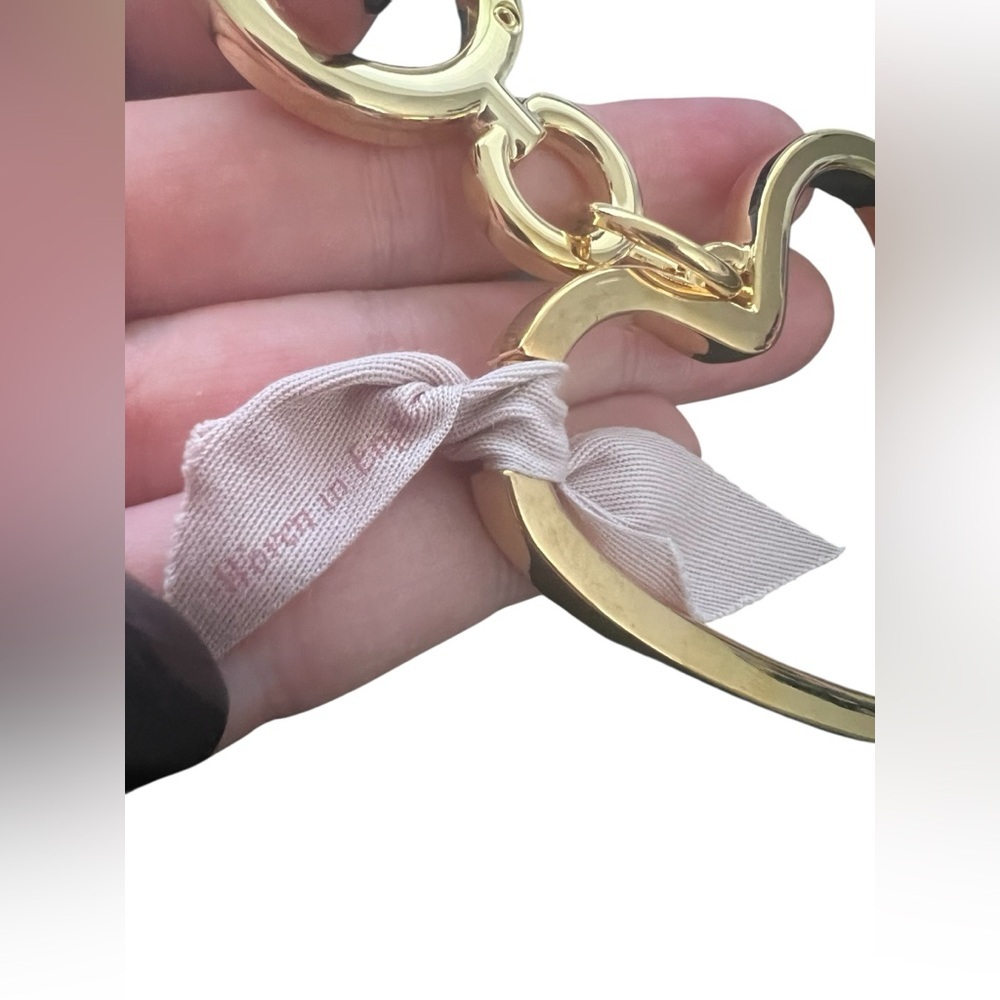 BURBERRY Heart Shaped Bag Charm - Picture 5 of 9